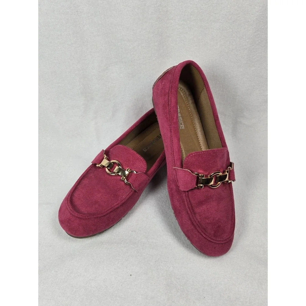 Verdasco Women's‎ Loafer Flat Shoes Faux Suede Size 8.5